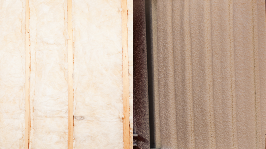 fiberglass vs. spray foam insulation des moines